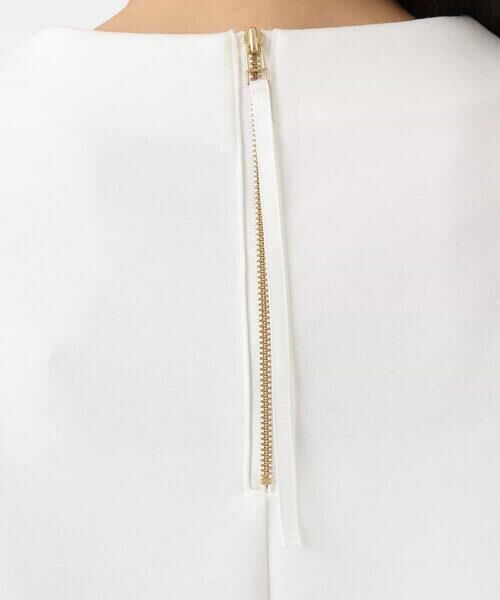 MK MICHEL KLEIN / エムケーミッシェルクラン カットソー | バッグファスナーデザイン ポンチカットソー/洗える | 詳細24