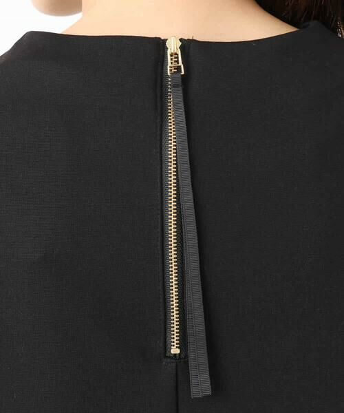 MK MICHEL KLEIN / エムケーミッシェルクラン カットソー | バッグファスナーデザイン ポンチカットソー/洗える | 詳細26