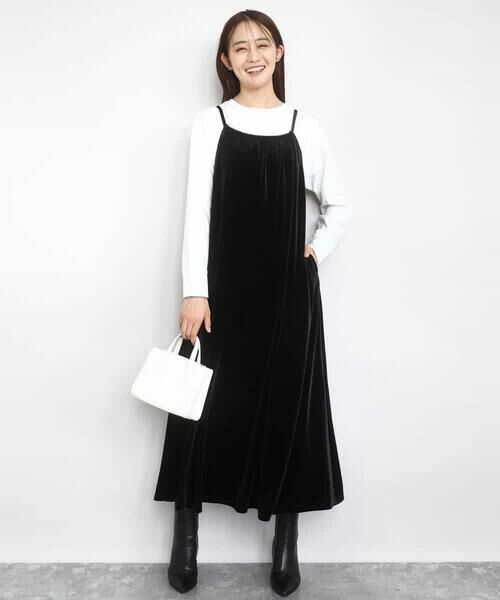 MK MICHEL KLEIN / エムケーミッシェルクラン カットソー | 刺繍ロゴデザイン コットンロンT/洗える | 詳細12