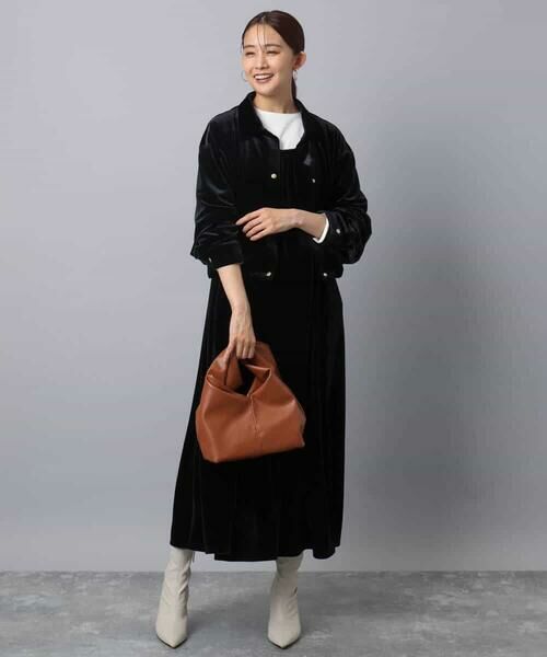 MK MICHEL KLEIN / エムケーミッシェルクラン カットソー | 刺繍ロゴデザイン コットンロンT/洗える | 詳細16