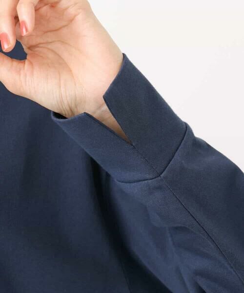 MK MICHEL KLEIN / エムケーミッシェルクラン カットソー | 刺繍ロゴデザイン コットンロンT/洗える | 詳細29