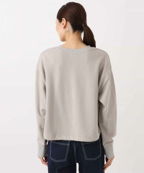 MK MICHEL KLEIN / エムケーミッシェルクラン スウェット | ラメ裏毛スウェットプルオーバー/洗える | 詳細10