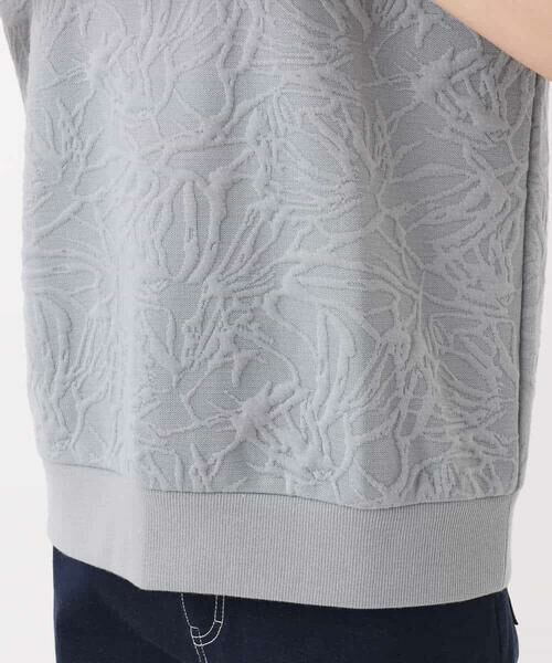 MK MICHEL KLEIN / エムケーミッシェルクラン カットソー | フクレジャガードノースリーブトップス/洗える | 詳細17