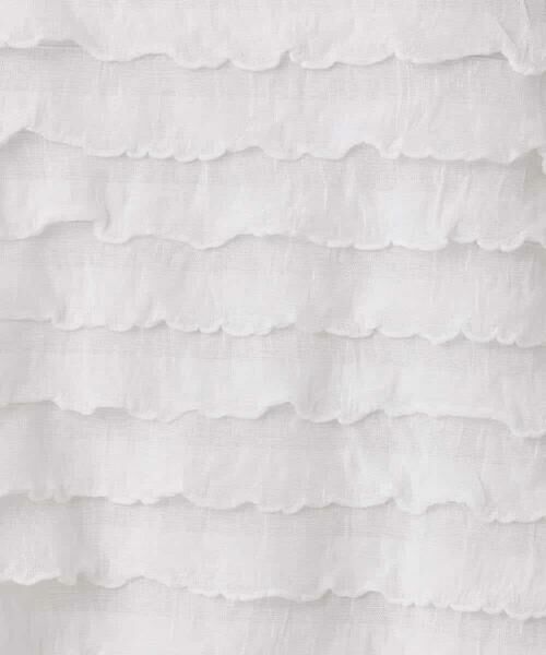 MK MICHEL KLEIN / エムケーミッシェルクラン カットソー | ミニフリルディティールカットソー/洗える | 詳細21