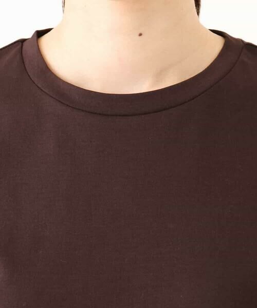 MK MICHEL KLEIN / エムケーミッシェルクラン カットソー | シアー切替えランタンスリーブカットソー/接触冷感/洗える | 詳細22