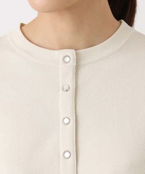 MK MICHEL KLEIN / エムケーミッシェルクラン カーディガン・ボレロ | ドット釦コンパクトニットカーディガン/洗える | 詳細24