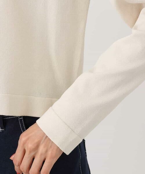 MK MICHEL KLEIN / エムケーミッシェルクラン カーディガン・ボレロ | ドット釦コンパクトニットカーディガン/洗える | 詳細25