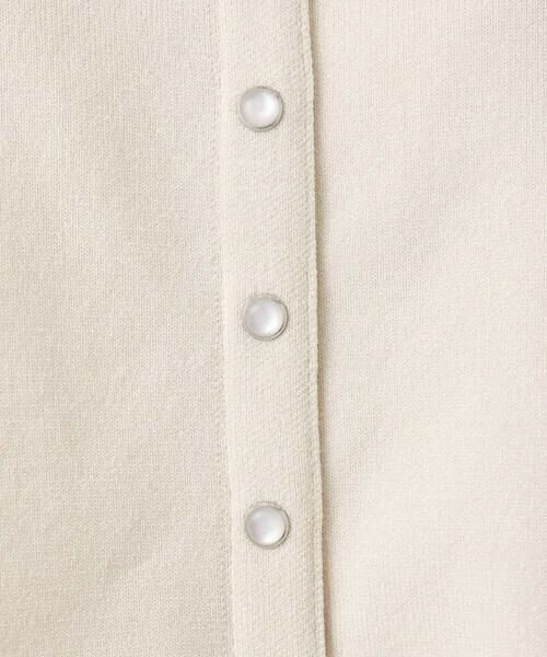 MK MICHEL KLEIN / エムケーミッシェルクラン カーディガン・ボレロ | ドット釦コンパクトニットカーディガン/洗える | 詳細27