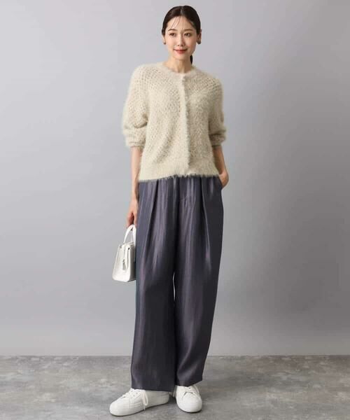 MK MICHEL KLEIN / エムケーミッシェルクラン カーディガン・ボレロ | フェザーヤーンニットカーディガン/洗える | 詳細10