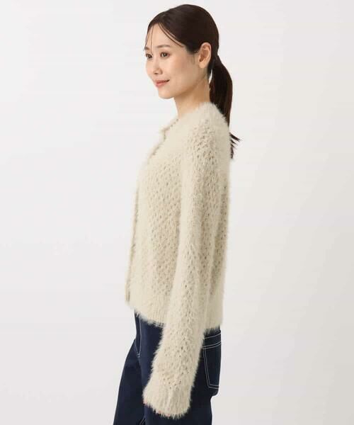 MK MICHEL KLEIN / エムケーミッシェルクラン カーディガン・ボレロ | フェザーヤーンニットカーディガン/洗える | 詳細19