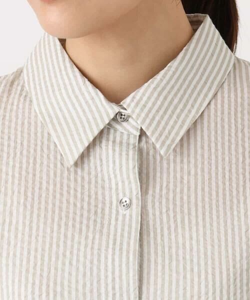 MK MICHEL KLEIN / エムケーミッシェルクラン シャツ・ブラウス | サッカーシャツブラウス/洗える | 詳細12