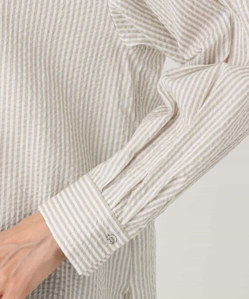 MK MICHEL KLEIN / エムケーミッシェルクラン シャツ・ブラウス | サッカーシャツブラウス/洗える | 詳細14