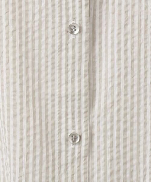 MK MICHEL KLEIN / エムケーミッシェルクラン シャツ・ブラウス | サッカーシャツブラウス/洗える | 詳細16