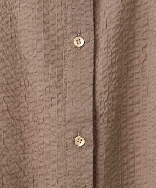 MK MICHEL KLEIN / エムケーミッシェルクラン シャツ・ブラウス | サッカーシャツブラウス/洗える | 詳細18