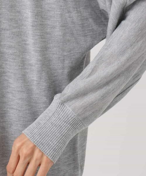 MK MICHEL KLEIN / エムケーミッシェルクラン ニット・セーター | ドルマン袖カーディガン×半袖プルオーバー ニットアンサンブル/洗える | 詳細18