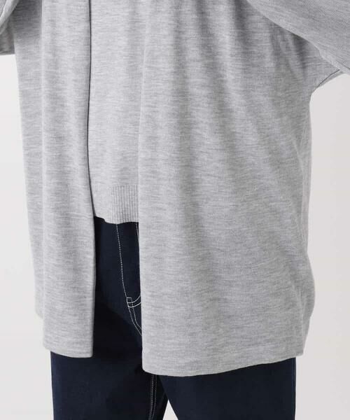 MK MICHEL KLEIN / エムケーミッシェルクラン ニット・セーター | ドルマン袖カーディガン×半袖プルオーバー ニットアンサンブル/洗える | 詳細19