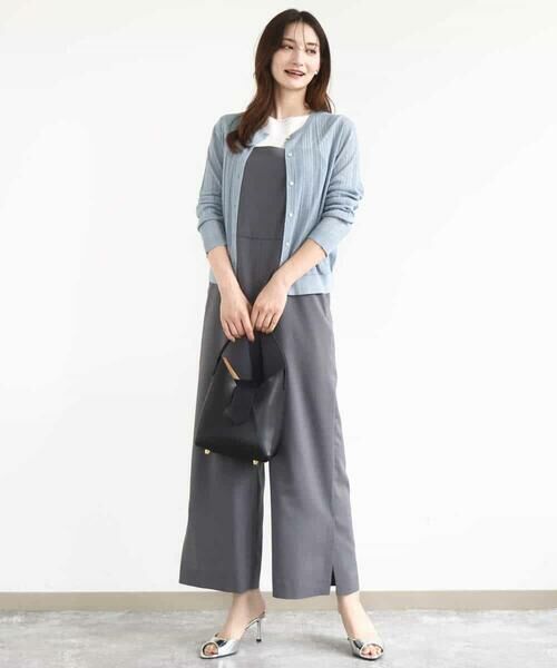 MK MICHEL KLEIN / エムケーミッシェルクラン ニット・セーター | シアーニットアンサンブル/洗える | 詳細14