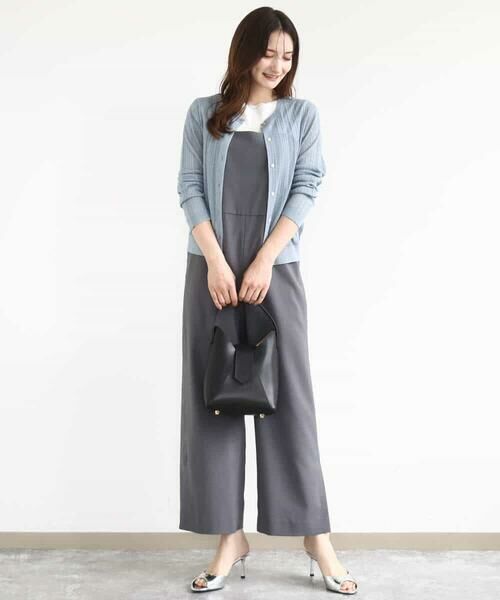 MK MICHEL KLEIN / エムケーミッシェルクラン ニット・セーター | シアーニットアンサンブル/洗える | 詳細15