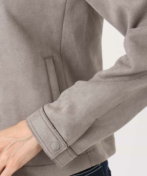 MK MICHEL KLEIN / エムケーミッシェルクラン その他アウター | フェイクスウェードショートブルゾン/洗える | 詳細25