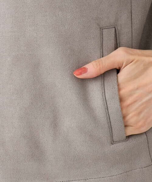 MK MICHEL KLEIN / エムケーミッシェルクラン その他アウター | フェイクスウェードショートブルゾン/洗える | 詳細26