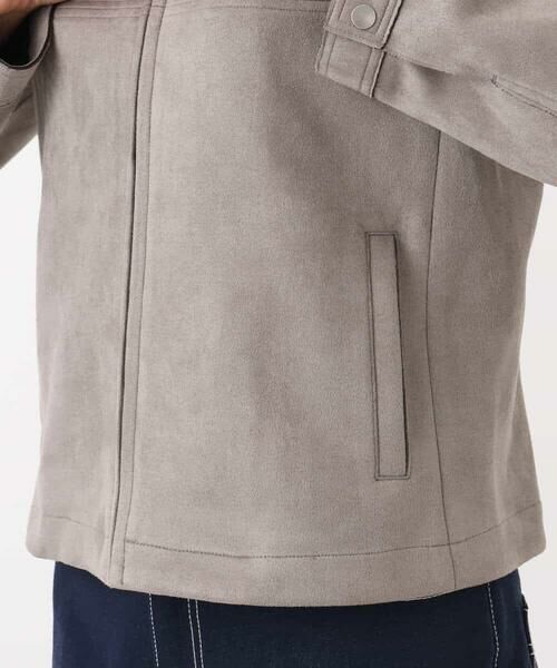 MK MICHEL KLEIN / エムケーミッシェルクラン その他アウター | フェイクスウェードショートブルゾン/洗える | 詳細27