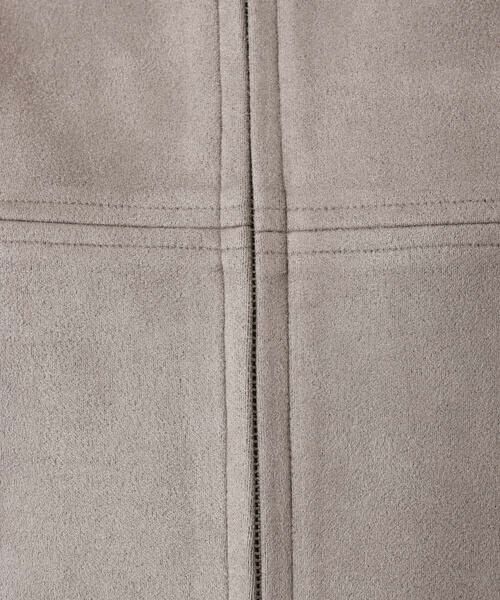 MK MICHEL KLEIN / エムケーミッシェルクラン その他アウター | フェイクスウェードショートブルゾン/洗える | 詳細28