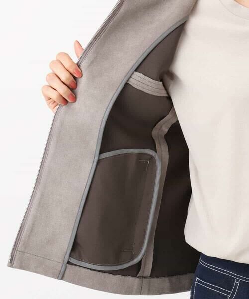 MK MICHEL KLEIN / エムケーミッシェルクラン その他アウター | フェイクスウェードショートブルゾン/洗える | 詳細29