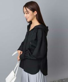 MK MICHEL KLEIN / エムケーミッシェルクラン シャツ・ブラウス | フーディーブラウス/洗える