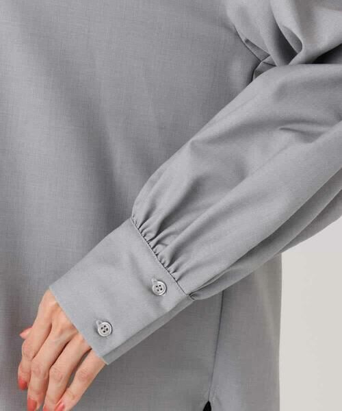 MK MICHEL KLEIN / エムケーミッシェルクラン シャツ・ブラウス | フーディーブラウス/洗える | 詳細18