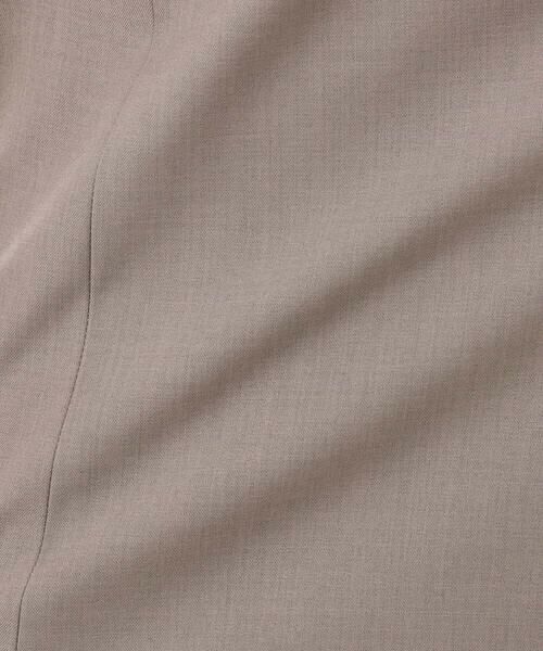 MK MICHEL KLEIN / エムケーミッシェルクラン ミニ・ひざ丈スカート | メランジ調セミフレアースカート/セットアップ対応/洗える | 詳細20