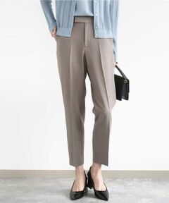 MK MICHEL KLEIN / エムケーミッシェルクラン チノ・ワークパンツ | メランジ調テーパードパンツ/セットアップ対応/洗える