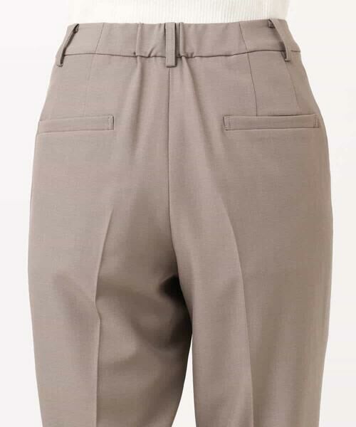 MK MICHEL KLEIN / エムケーミッシェルクラン チノ・ワークパンツ | メランジ調テーパードパンツ/セットアップ対応/洗える | 詳細17