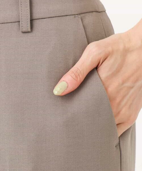 MK MICHEL KLEIN / エムケーミッシェルクラン チノ・ワークパンツ | メランジ調テーパードパンツ/セットアップ対応/洗える | 詳細18