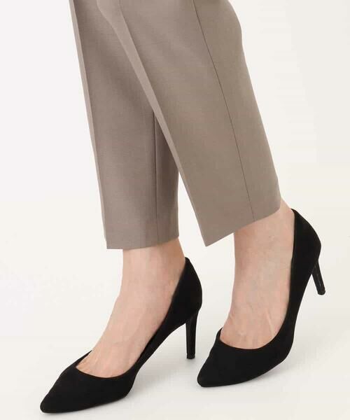 MK MICHEL KLEIN / エムケーミッシェルクラン チノ・ワークパンツ | メランジ調テーパードパンツ/セットアップ対応/洗える | 詳細19