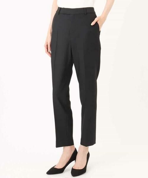 MK MICHEL KLEIN / エムケーミッシェルクラン チノ・ワークパンツ | メランジ調テーパードパンツ/セットアップ対応/洗える | 詳細21