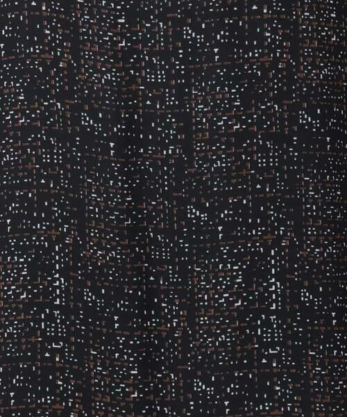 MK MICHEL KLEIN / エムケーミッシェルクラン シャツ・ブラウス | ツイード調チェックプリント シフォンブラウス/洗える | 詳細24