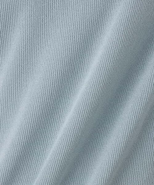 MK MICHEL KLEIN / エムケーミッシェルクラン ニット・セーター | ドルマンスリーブ配色デザインニット/洗える | 詳細25