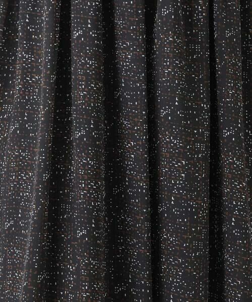 MK MICHEL KLEIN / エムケーミッシェルクラン ロング・マキシ丈スカート | ツイード調チェックプリント シフォンスカート/洗える | 詳細19