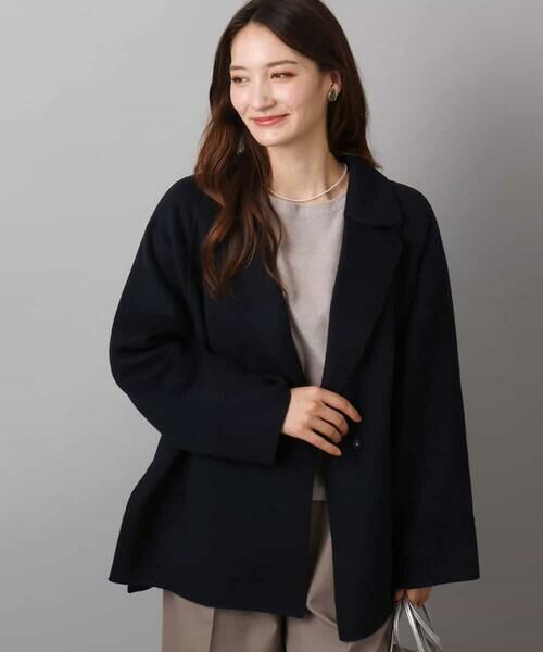 MK MICHEL KLEIN / エムケーミッシェルクラン その他アウター | スムースリバー ミドル丈コート | 詳細1