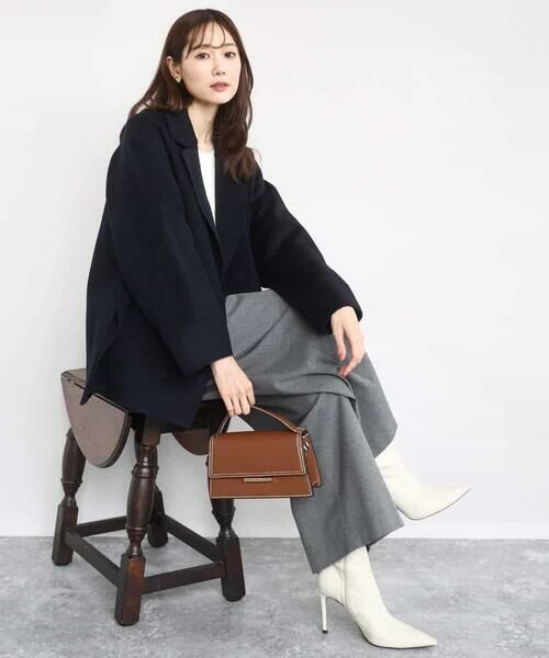 MK MICHEL KLEIN / エムケーミッシェルクラン その他アウター | スムースリバー ミドル丈コート | 詳細12