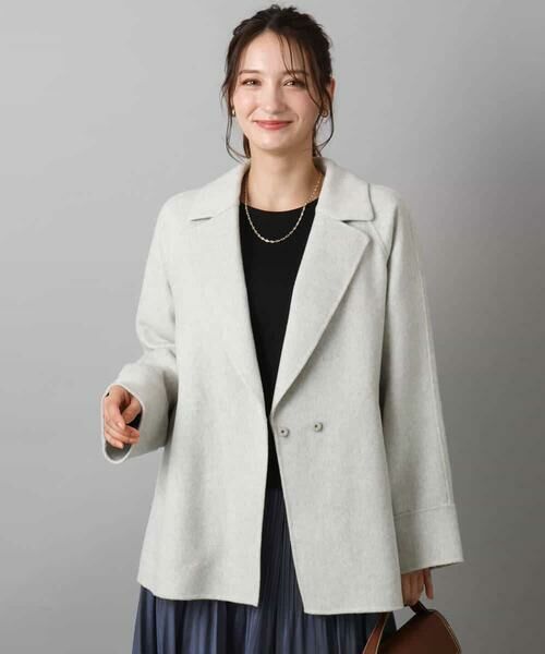 MK MICHEL KLEIN / エムケーミッシェルクラン その他アウター | スムースリバー ミドル丈コート | 詳細8