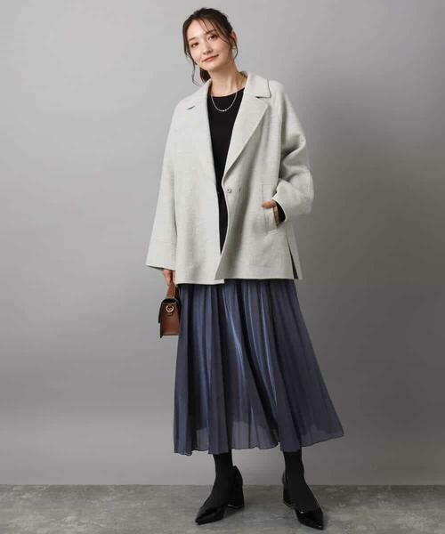 MK MICHEL KLEIN / エムケーミッシェルクラン その他アウター | スムースリバー ミドル丈コート | 詳細9