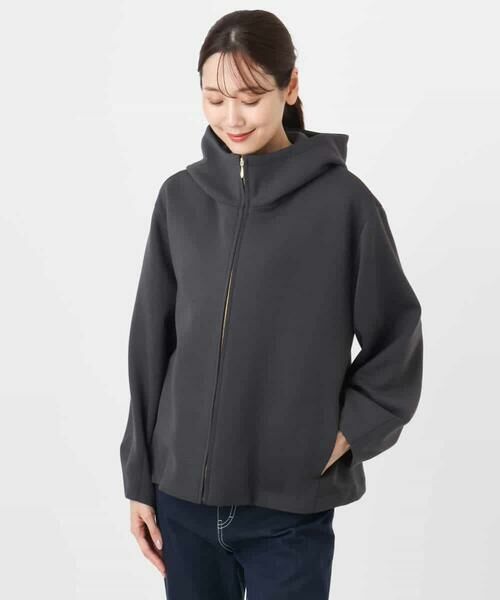 MK MICHEL KLEIN / エムケーミッシェルクラン パーカー | ダンボールフーディー/洗える | 詳細10