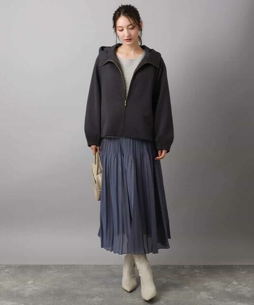 MK MICHEL KLEIN / エムケーミッシェルクラン パーカー | ダンボールフーディー/洗える | 詳細6