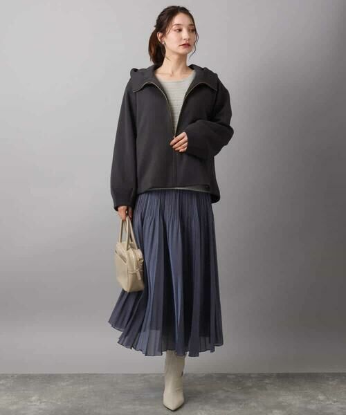 MK MICHEL KLEIN / エムケーミッシェルクラン パーカー | ダンボールフーディー/洗える | 詳細7