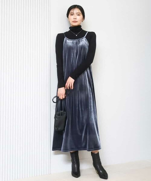 MK MICHEL KLEIN / エムケーミッシェルクラン カットソー | ハイネックシアーカットソー/洗える | 詳細18