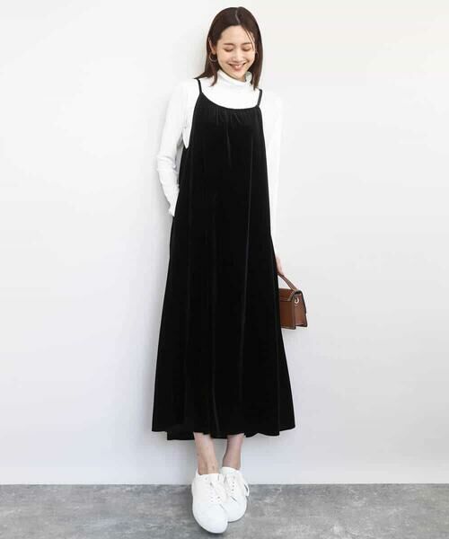 MK MICHEL KLEIN / エムケーミッシェルクラン カットソー | ハイネックシアーカットソー/洗える | 詳細2