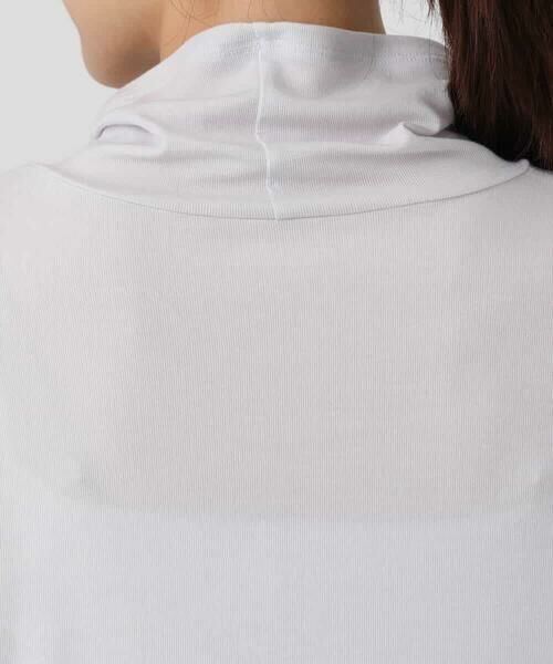 MK MICHEL KLEIN / エムケーミッシェルクラン カットソー | ハイネックシアーカットソー/洗える | 詳細24