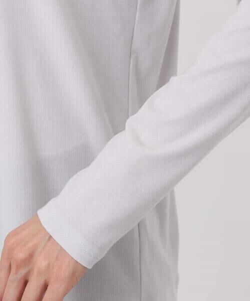 MK MICHEL KLEIN / エムケーミッシェルクラン カットソー | ハイネックシアーカットソー/洗える | 詳細25