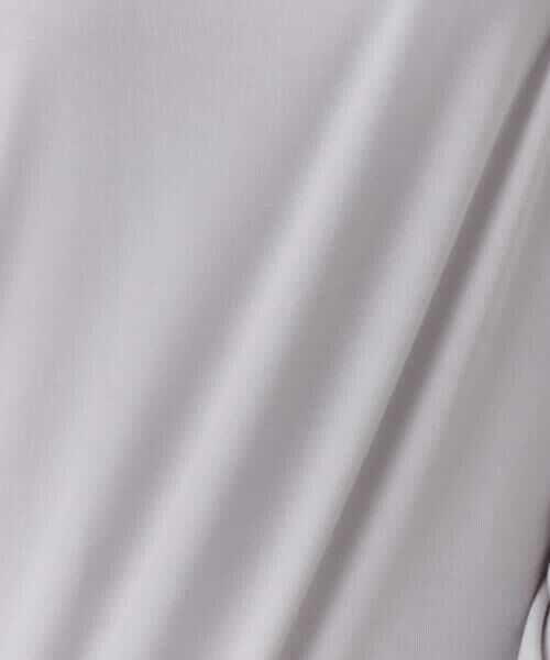 MK MICHEL KLEIN / エムケーミッシェルクラン カットソー | ハイネックシアーカットソー/洗える | 詳細27